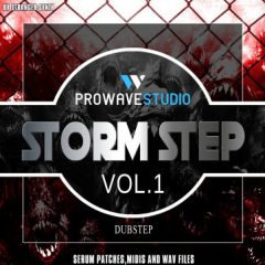 دانلود پکیج لوپ و سمپل داب استپ ProWave Studio Storm Step Vol 1 WAV