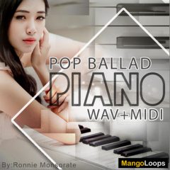 دانلود پکیج لوپ پیانو Mango Loops Pop Ballad Piano WAV MIDI