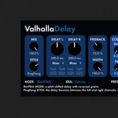 دانلود پلاگین Valhalla DSP ValhallaDelay v1.0.1.3 (WiN and OSX)-R2R REPACK