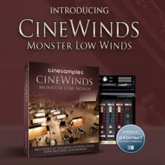 دانلود وی اس تی بادی چوبی Cinesamples CineWinds Monster Low Winds KONTAKT