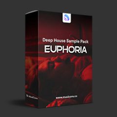 دانلود پکیج لوپ و سمپل Musicore Euphoria Deep House Sample WAV FXP LOGiC