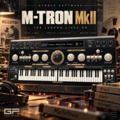دانلود وی اس تی GForce Software M-Tron MkII v1.2.0 [WiN_MAC]-MOCHA