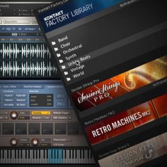 دانلود آموزش کانتکت Groove3 – KONTAKT 5 Working with the Factory Library