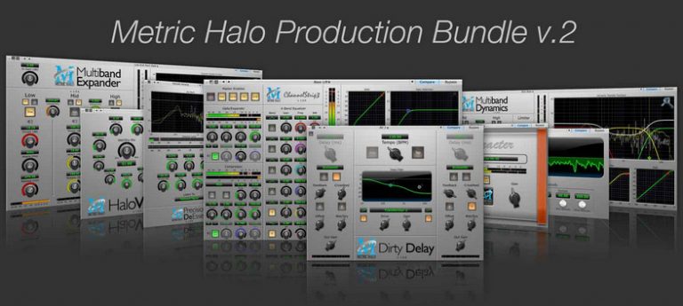 دانلود پلاگین های میکس و مسترینگ Metric Halo MH Production Bundle v2.0.3-R2R