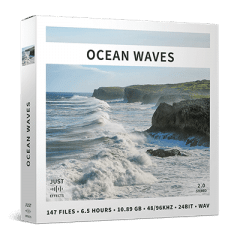 دانلود بانک صدای افکت صوتی صدای دریا Just Sound Effects Ocean Waves WAV