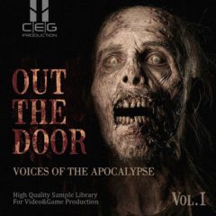 دانلود بانک صدای افکت صوتی مردگان متحرک Out The Door: Voices Of The Apocalypse Vol.I WAV