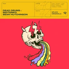 دانلود لوپ و سمپل Splice Originals Dead Drums Midtempo by Sean Hutchinson WAV