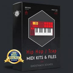 دانلود پکیج لوپ و سمپل هیپ هاپ Ghosthack Hip HopTrap MIDI Kits and Files WAV MiDi