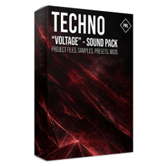 دانلود پکیج Production Music Live Techno Sound Pack Voltage MULTiFORMAT