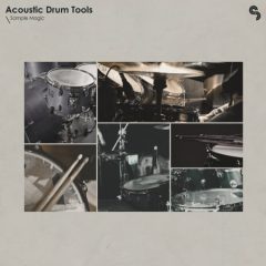 دانلود پکیج لوپ و سمپل درام آکوستیک Sample Magic Acoustic Drum Tools WAV