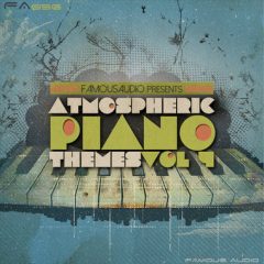 دانلود پکیج لوپ پیانو Famous Audio Atmospheric Piano Themes Vol.4 WAV, MiDi